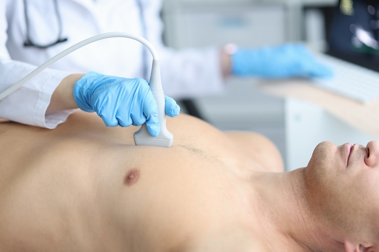 Ультразвуковое исследование грудных желез для мужчин